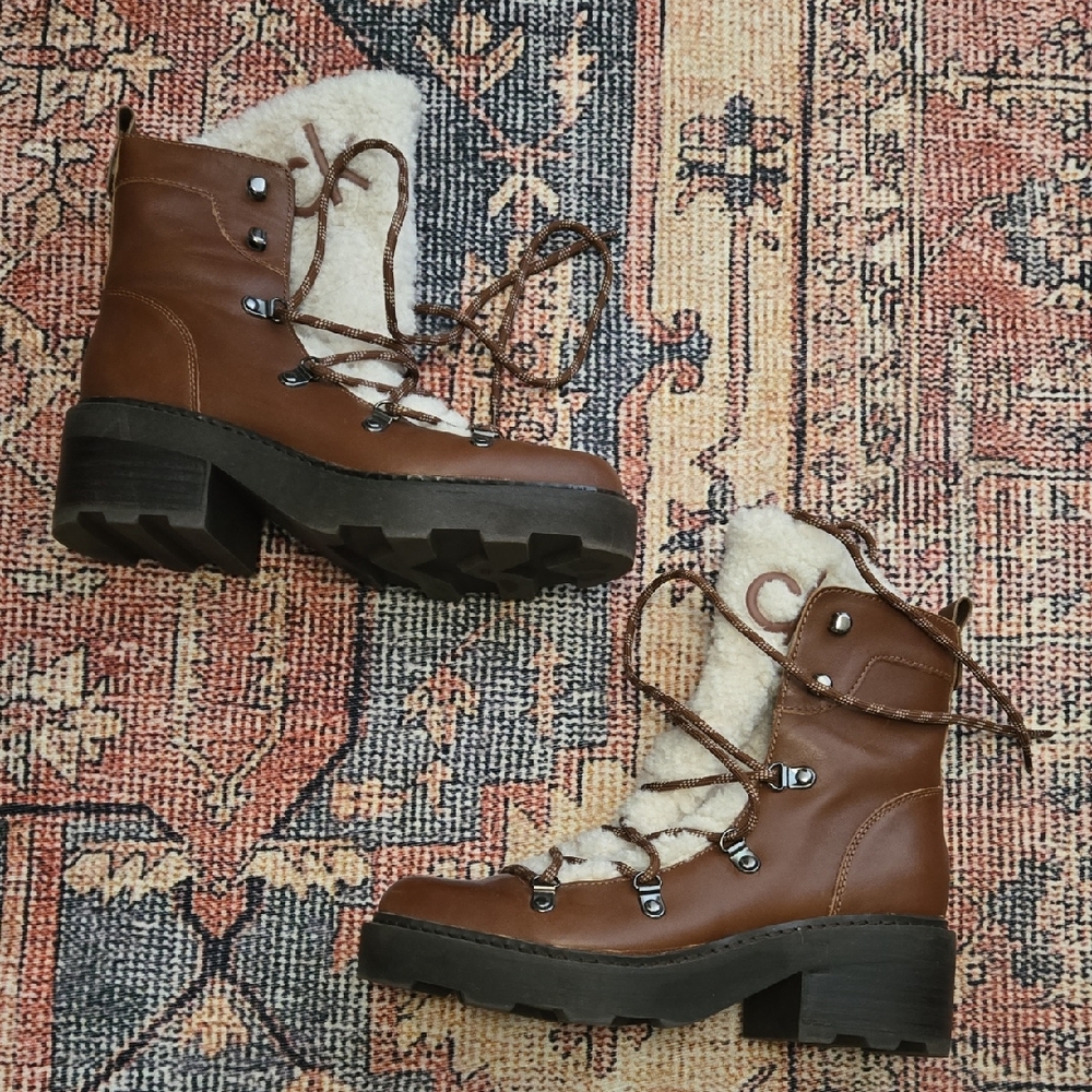 Brown Leather Women's Boots